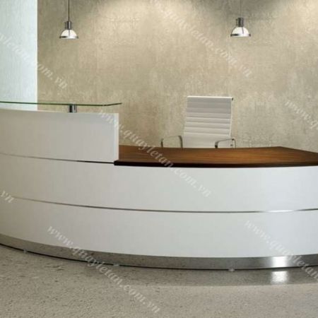 Quầy Lễ Tân Lệch Sơn QLTL S09